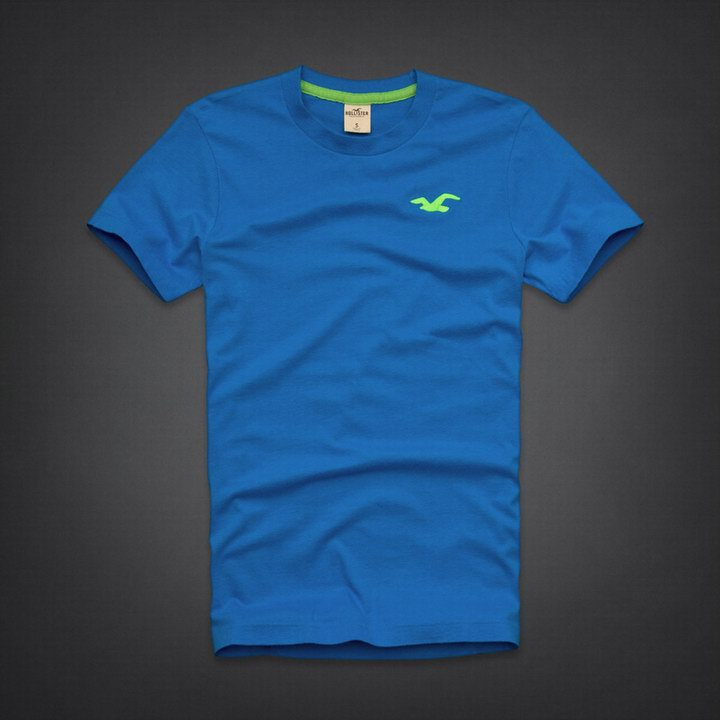 T-shirt Hollister Bleu Homme